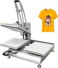 15x15" Auto Open Heat Press Machine,110V Slide Out T-Shirt Heat Transfer Machine