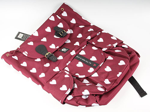 Moos Lips Schulrucksack Offiziell – Vielseitiger Rucksack Mit Ergonomischem Rücken, Gepolsterten Schulterriemen & Praktischen Fächern