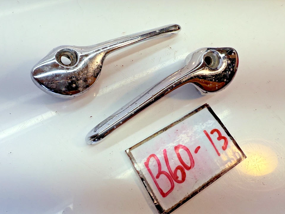Оригинальные ручки защелки для кабриолета Chevrolet Impala 1958 - 1960 годов выпуска 58 59 60 B60-13 - Изображение 3 из 4
