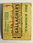 GALLAGHER'S STEAK HOUSE  (NEW YORK CITY) LION 'FEATURE' FULL MATCHBOOK - NICE! — photo 5