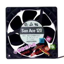 Sanyo 9G1248H107 12038 DC48V 0.11A 12CM 4-Wire DC Cooling Fan