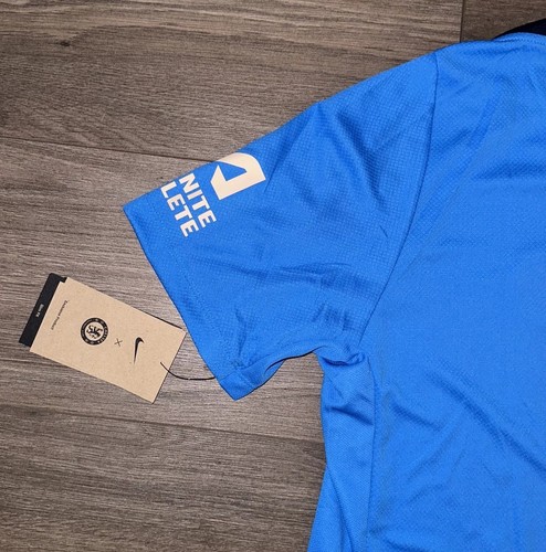 NWT Nike Chelsea FC Football Club Strike Training Soccer Jersey Men’s XL Blue - Photo 14/15