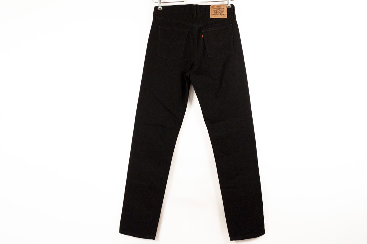 Vintage Levis 615 04 Jeans 31x34 Straight 1999 Orange Tab Black