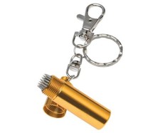 TNT Tip Lance Pick Tip Tool for your pool cue care. Gold