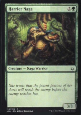 Harrier Naga - Hour of Devastation: #118, Magic: The Gathering Nm R27
