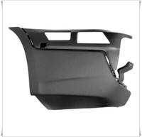 Cantonale StoßStange Hinten Links Schwarz Rauh Geeignet FüR BMW X3 E83 2006- >