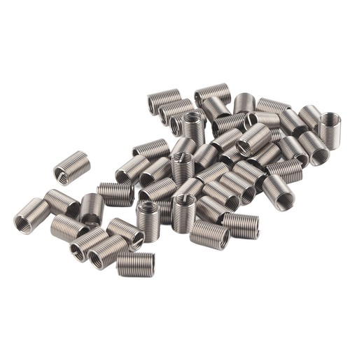 50 piezas M10x1,25 insertos de hilo sujetador de tuerca reductora de hilos 2,5D repuestos accesorios