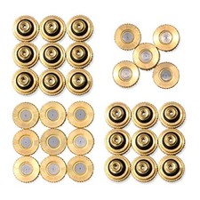 32 Pcs Brass Misting Nozzle Replacement Heads for Outdoor Cooling System