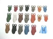 Clone Army Customs MANDALORIAN CAPE for Minifigures -Pick Color!- NEW!