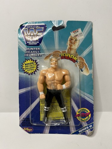 WWF JustToys Bend-Ems Series VI Hunter Hearst Helm...