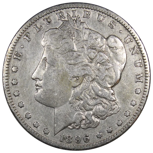 1896-O Morgan Dollar VF+ VERY FINE Condition Cleaned Coin A1166