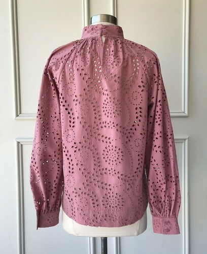 | COUNTRY ROAD | tonal broderie top dusty rose | NEW | $159 | SIZE: 6,8,14,16 | - Picture 8 of 12