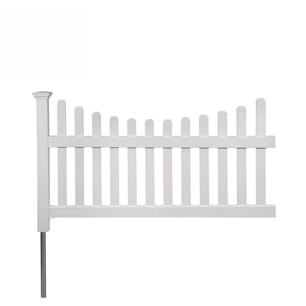 Zippity Outdoor Products Fence Panel Kit 3.5' H x 6' W W/ No-Dig