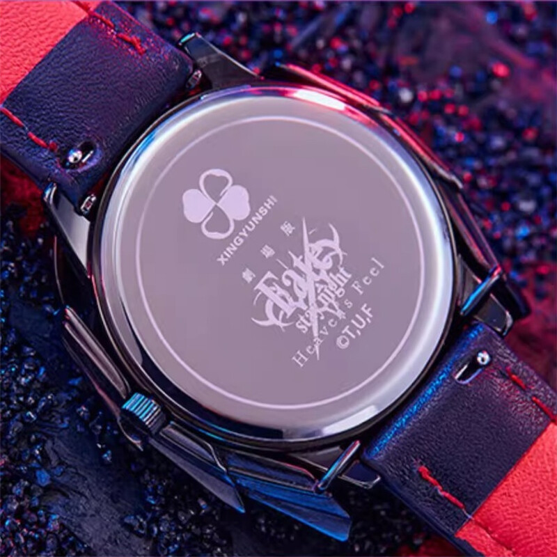 Anime Fate Stay Night Heaven's Feel Quartz Watch Saber Alter