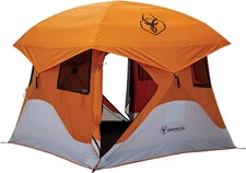 Gazelle T4 Waterproof 4 Person Portable Polyester Outdoor Camping Beach Tent