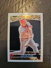 1993 Topps - Black Gold - Joe Oliver #14 Cincinnati Reds Catcher