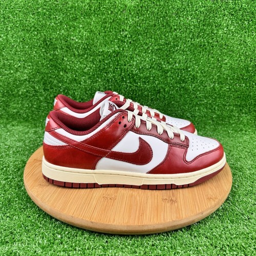 Nike Dunk Low PRM Vintage Team Red Women's Size 10 Men's Size 8.5 FJ4555-100 - Picture 8 of 12