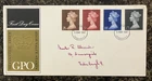 United Kingdom 1969 - Elizabeth II FDC with stamps set Edinburgh.1