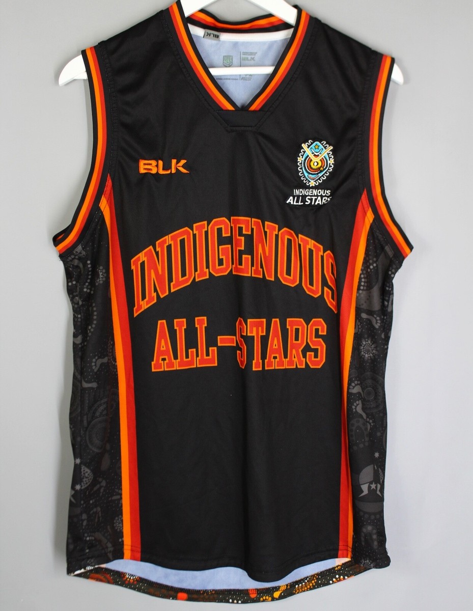 INDIGENOUS ALL STARS JERSEY MENS NRL RUGBY LEAGUE SINGLET SIZE L
