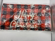 NEW Set of 4- 18"x18" Christmas New Years Pillow Covers Farmhouse Buffalo Plaid