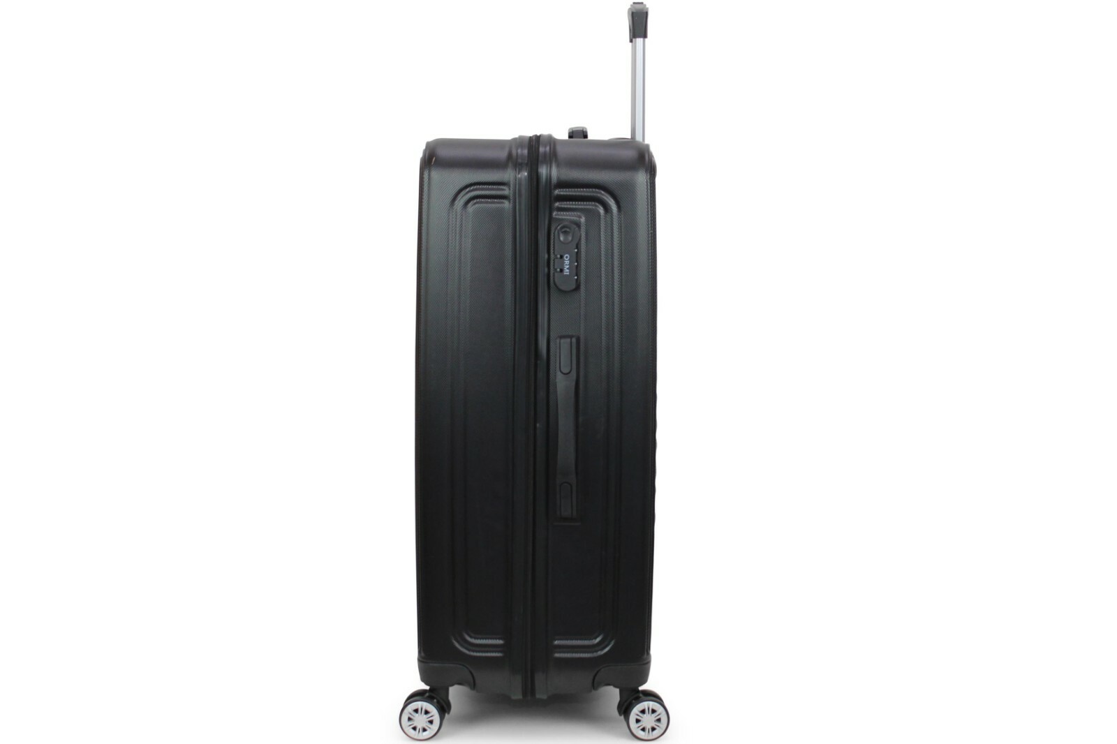 HOMEONENIC Valigia piccola e grande set di 2 valigie da 14 + valigetta da trasporto da uomo e da donna con custodia rigida, trolley con 4 ruote, doppia cerniera e lucchetto a