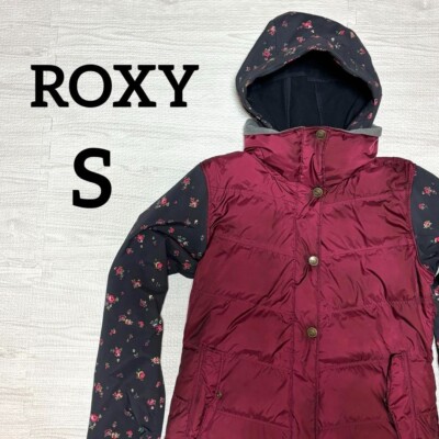 [Good Condition] ROXY Snowboard Wear Jacket Floral Pattern S  so