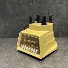 Waring Blender CC-8 Model 1186 Solid State Blender Gold Yellow Beehive Base ONLY