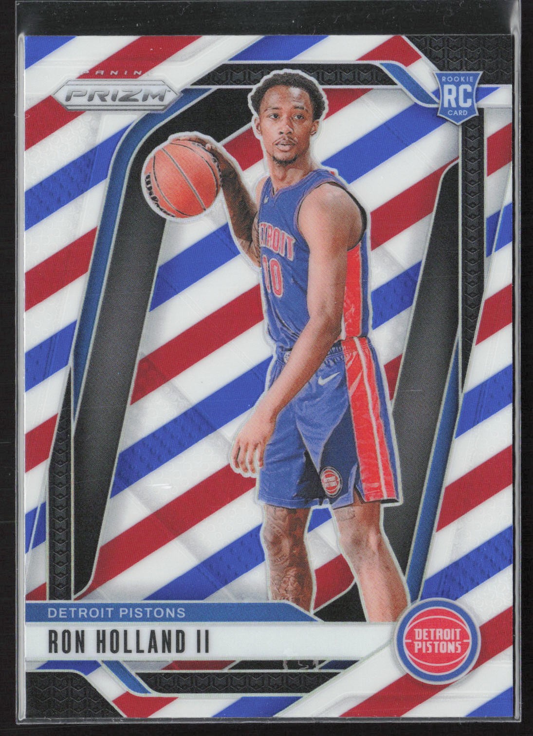 2024-25 Panini Prizm #269 Ron Holland II Red White Blue Rookie RC