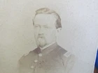 Civil War 1st Massachusetts Heavy Artillery officer autographed cdv photograph