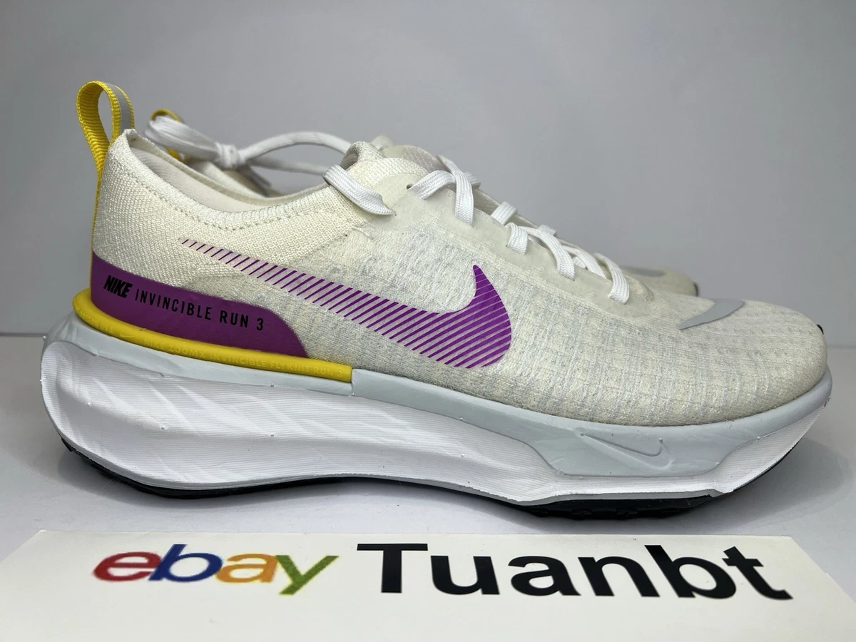 シューズ スニーカー ランニング   ナイキ Nike Wmns Invincible 3 W White/Vivid Purp Preços baixos em Nike ZoomX Invincible 3 White Vivid Purple W | eBay