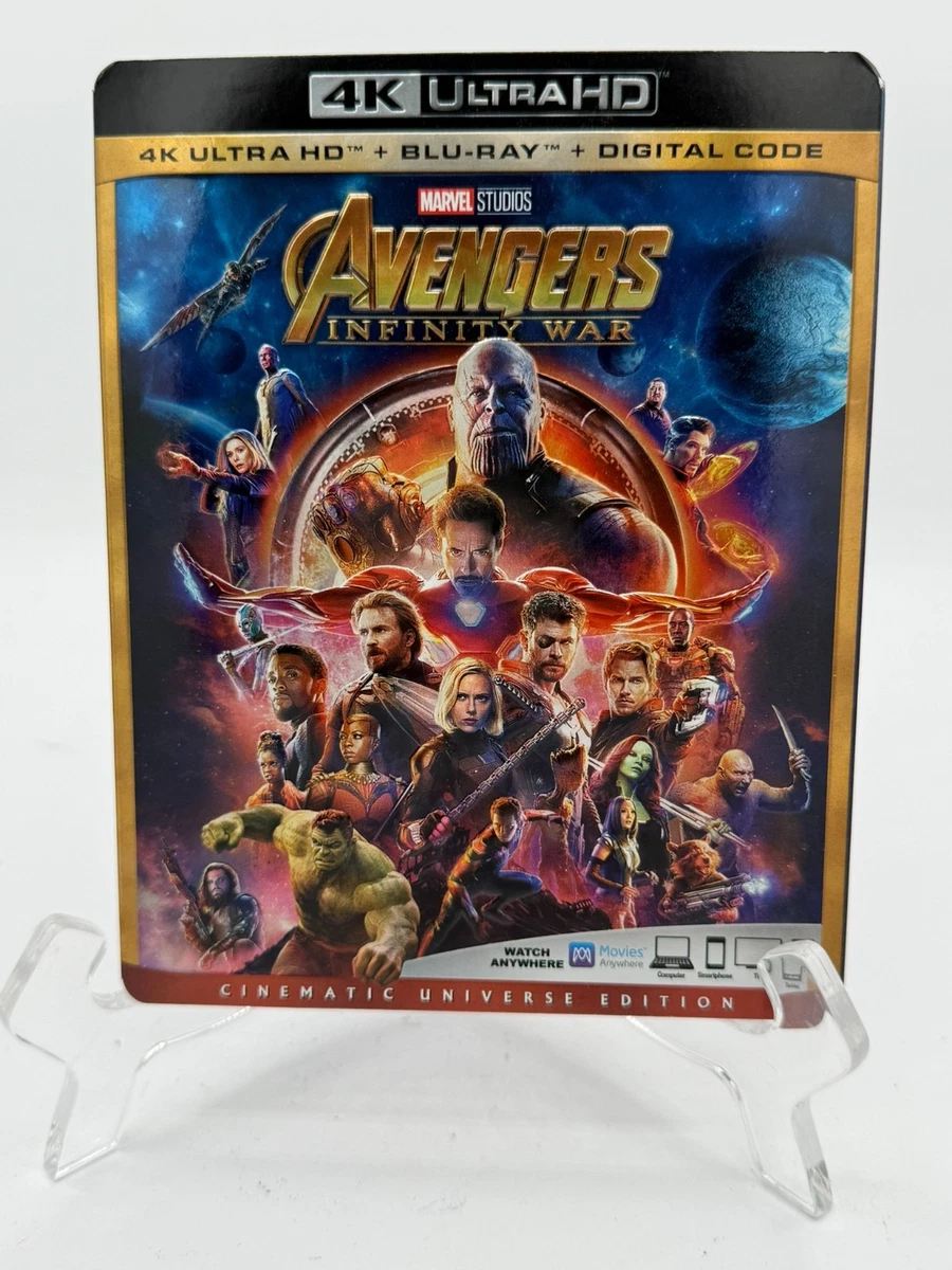 Avengers: Infinity War 4K UHD Blu-rays-ray Discs for sale | eBay