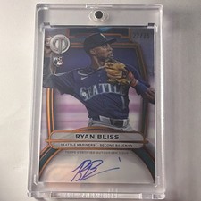 2025 Topps Tribute Rookie Autograph Ryan Bliss Mariners /25 TA-RB