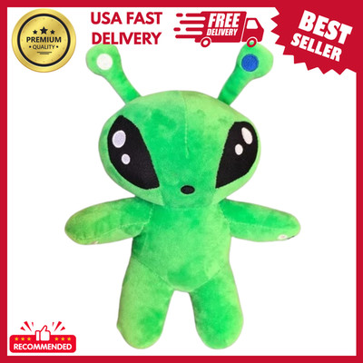 IKEA AFTONSPARV Alien Plush - Green Kids' Favorite 13 ½