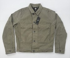 G Star Raw Utility Flap Button Jacket Size Medium New With Tags 220 MSRP
