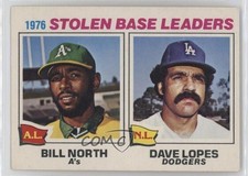 1977 O-Pee-Chee Billy North Davey Lopes #4 0nr3