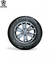 Ford Ranger Wildtrak 18" Gloss Grey Alloy Wheels & Tyres Set 4 OEM.
