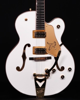 Gretsch Synchromatic Falcon Hollow Body Single-Cut with Bigsby, Ebony FB,
