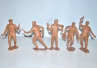 Vintage 1960s Marx 6-Inch Man From UNCLE Secret Agent Plastic Playset Figures