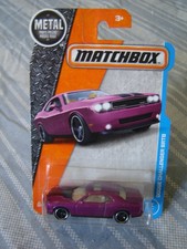 Matchbox Metal Purple Dodge Challenger Srt8  164