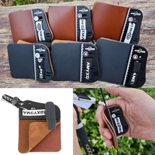 Archery Barebow Finger Tab Guard Cowhide Protector Gear Bow Hunting Target RH LH