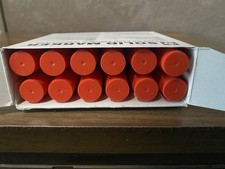 Box of Red Permanent Markers Permanent Markers Red Color Office School Supplies
