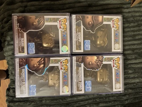 Funko Pop! Plus One Piece Bronze Nami Usopp Luffy Zoro Vinyl Figures