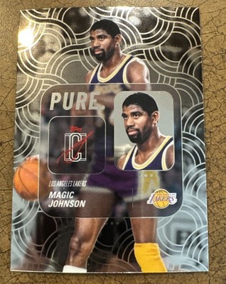 2025-2026 Topps Signature Pure Magic Johnson #Pu-11 Lakers | eBay