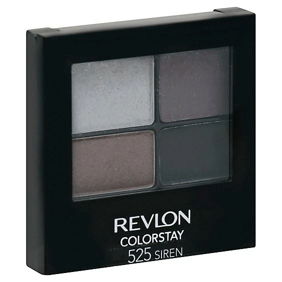 Revlon Colorstay Eyeshadow Quad 525 Siren, Sealed - Image 2 of 2