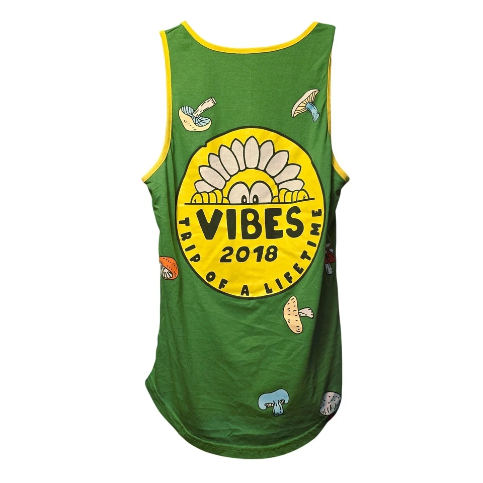 Fresh Laundry Vibes 2018 Mushroom Tank size small - Image 2 of 4