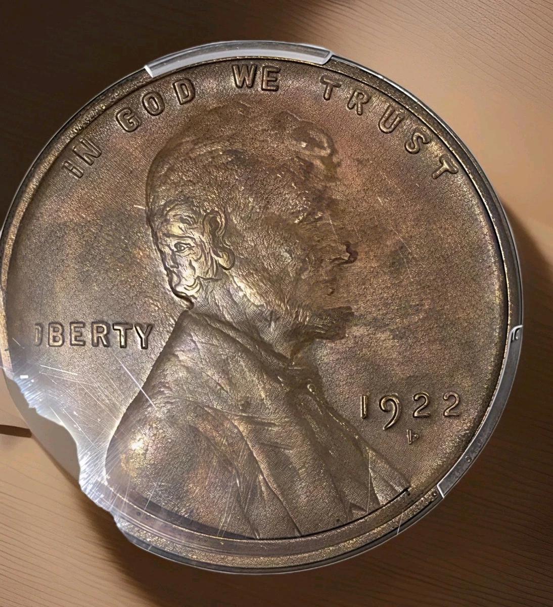 XF 40 Graded 1922 Year Lincoln Wheat US Small Cents (1909-1958