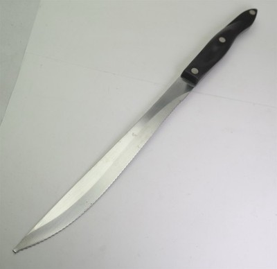 CUTCO 1723 Chef's Carving knife Brown handle 9 15/16'' blade (READ)