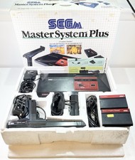 Sega Master System Plus Console With Built in Hang on & Safari Hunt Games