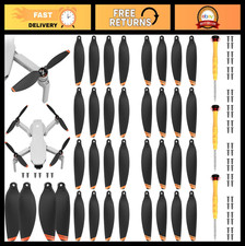 32 Pcs Low-Noise Quick-Release Propeller Blades for Mini Drones - Compatible Acc
