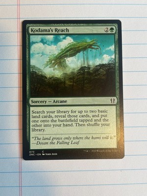 Kodama's Reach Commander: Zendikar Rising Magic the Gathering Card